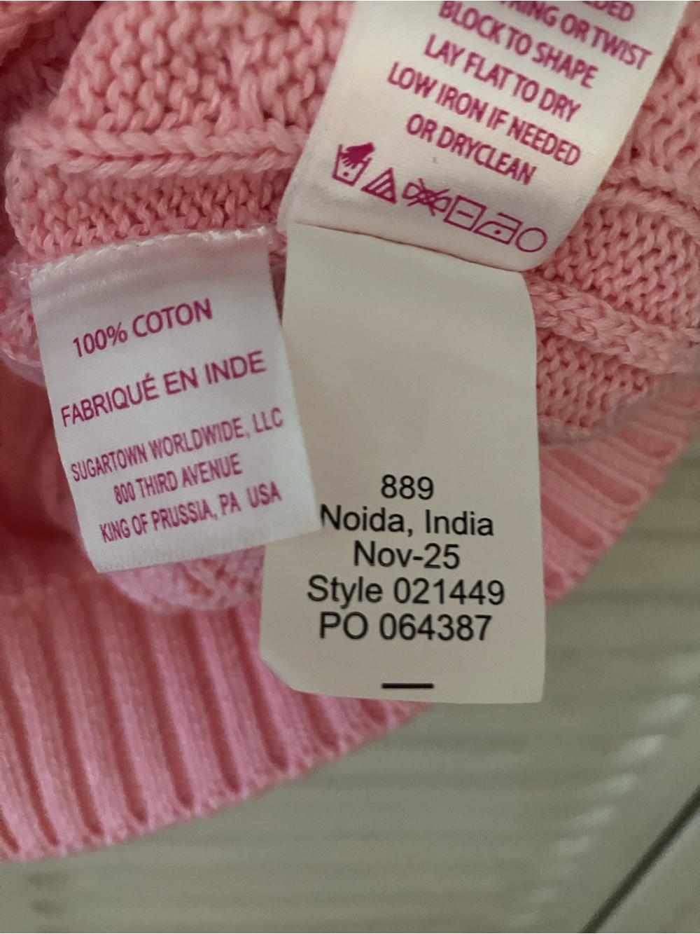 Lilly Pulitzer Brockton Crew Neck Sweater Tank Top NWT!! - Picture 6 of 6